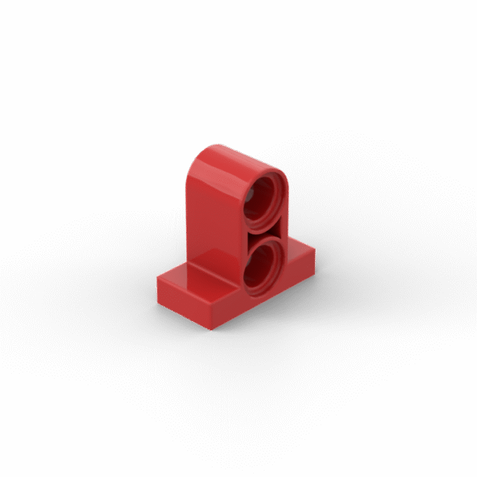 Gobricks GDS-937 Technic，Pin Connector Plate(10Pcs)